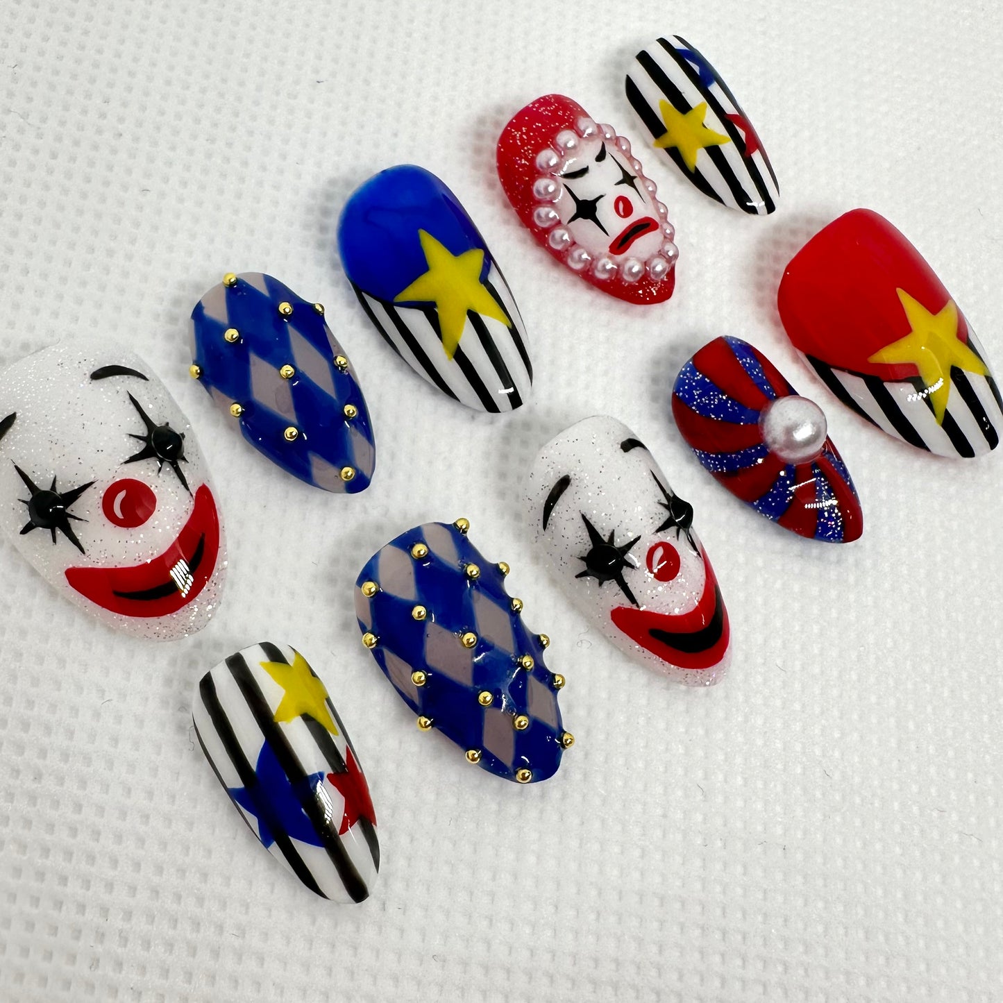 Clownin' Around Press On Nails