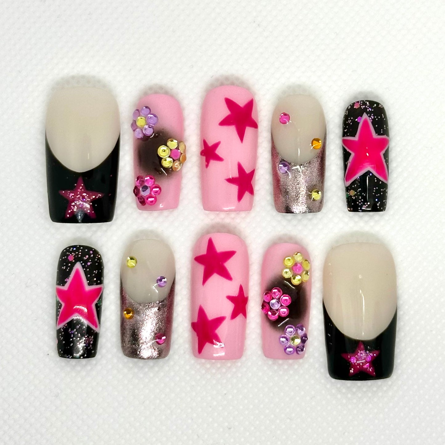 I'm A Star Press On Nails